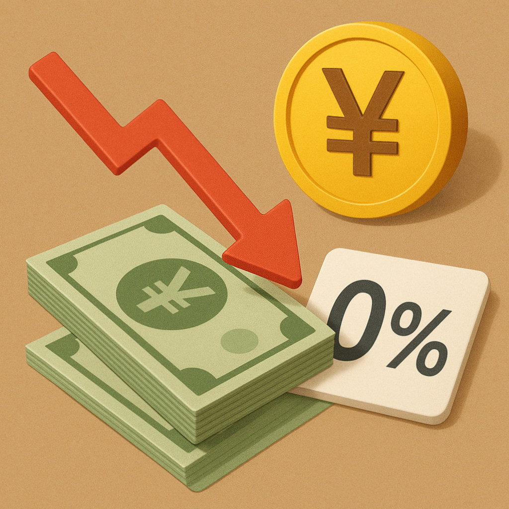 일본 엔화 환전과 관련된 수수료 발생 원인 및 0% 수수료 조건을 설명하는 블로그 썸네일 이미지.